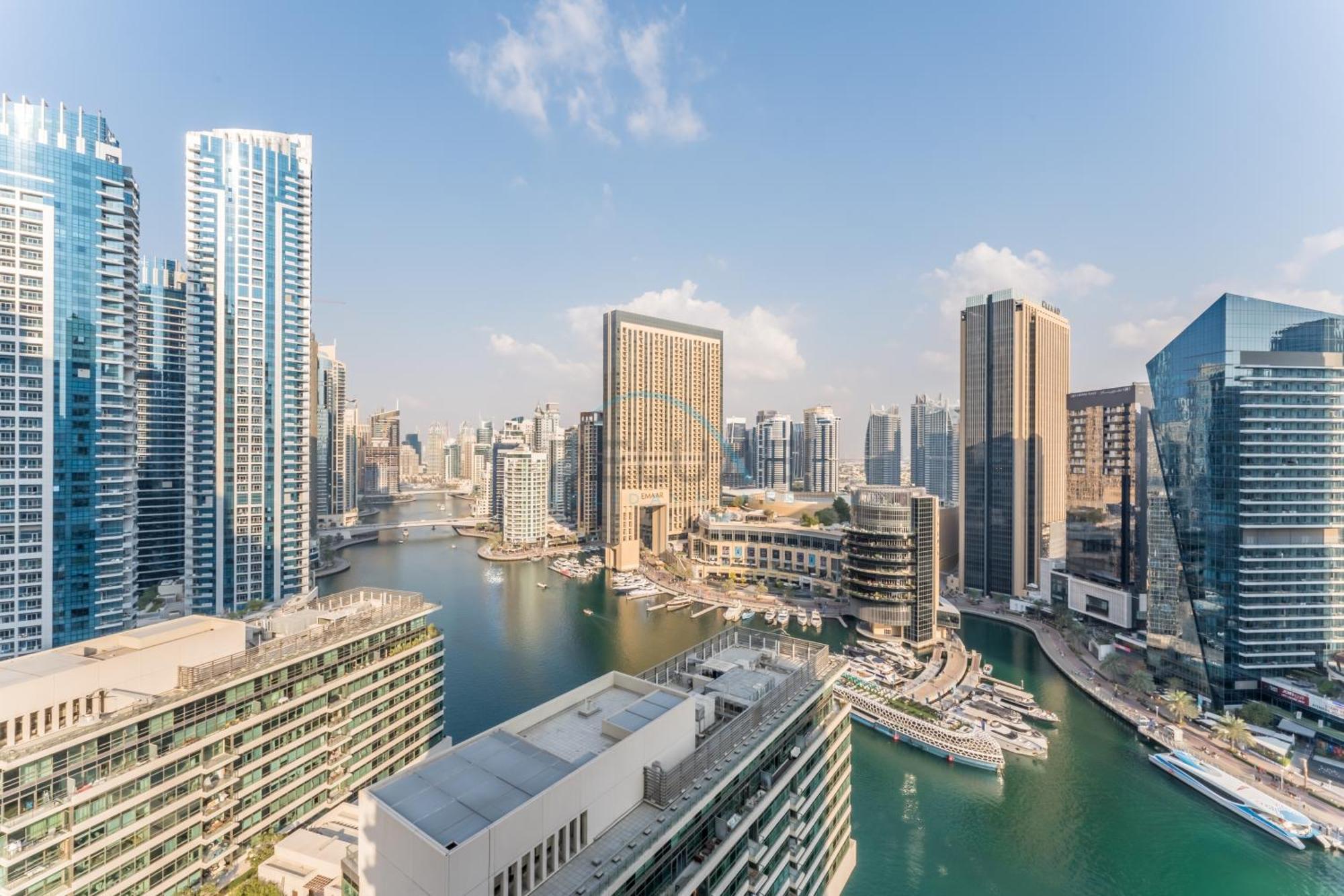 Apartment Partial Sea And View 2br With Balcony Near Marina Mall, Marina Quay West, Marina By Deluxe Homes