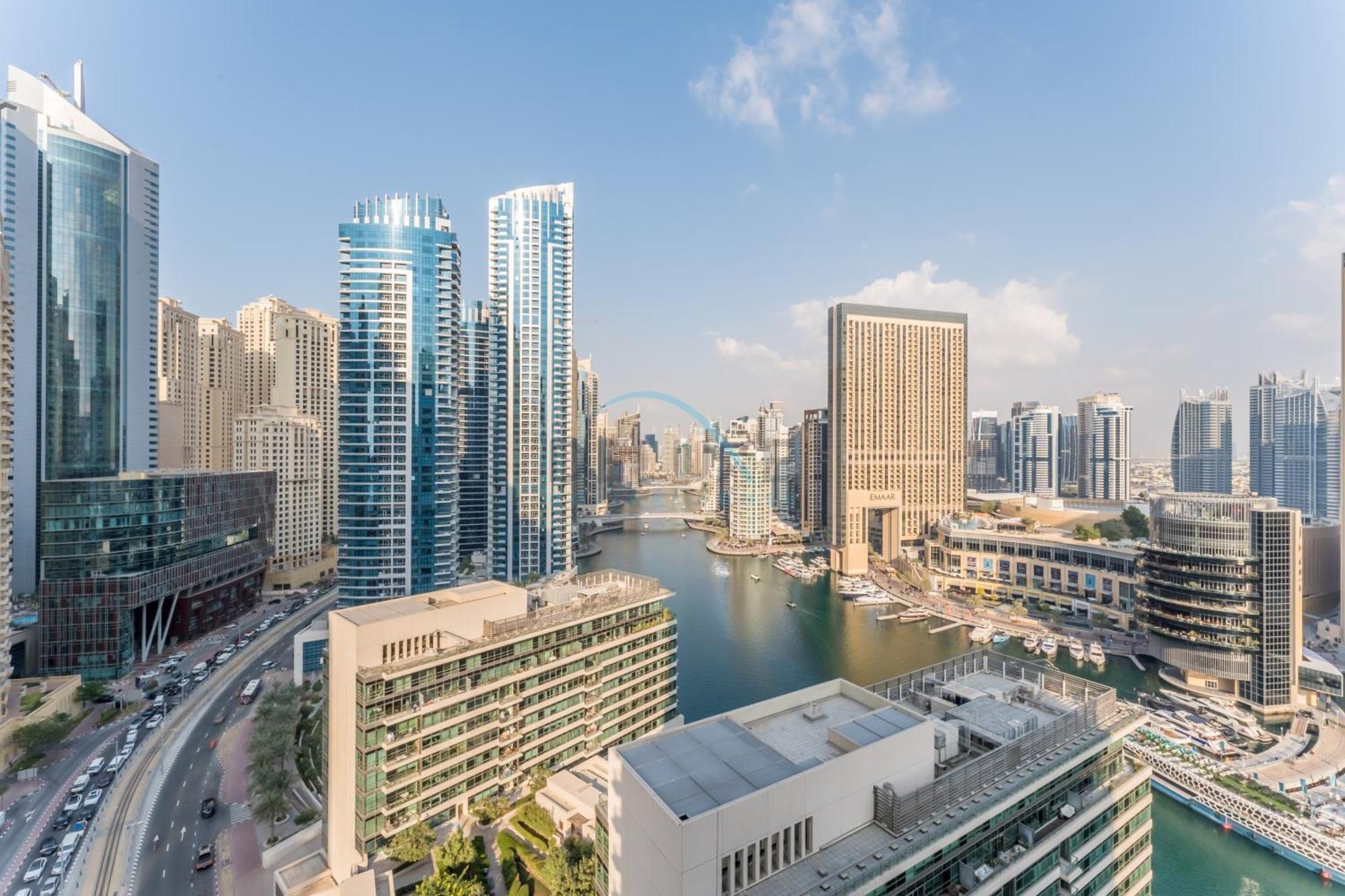 Partial Sea And View 2br With Balcony Near Marina Mall, Marina Quay West, Marina By Deluxe Homes *