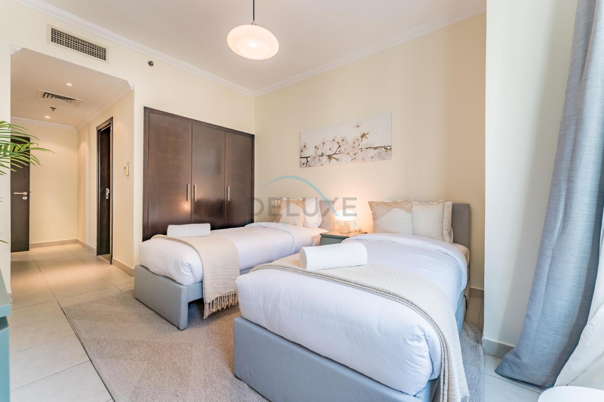 Partial Sea And View 2br With Balcony Near Marina Mall, Marina Quay West, Marina By Deluxe Homes Dubai