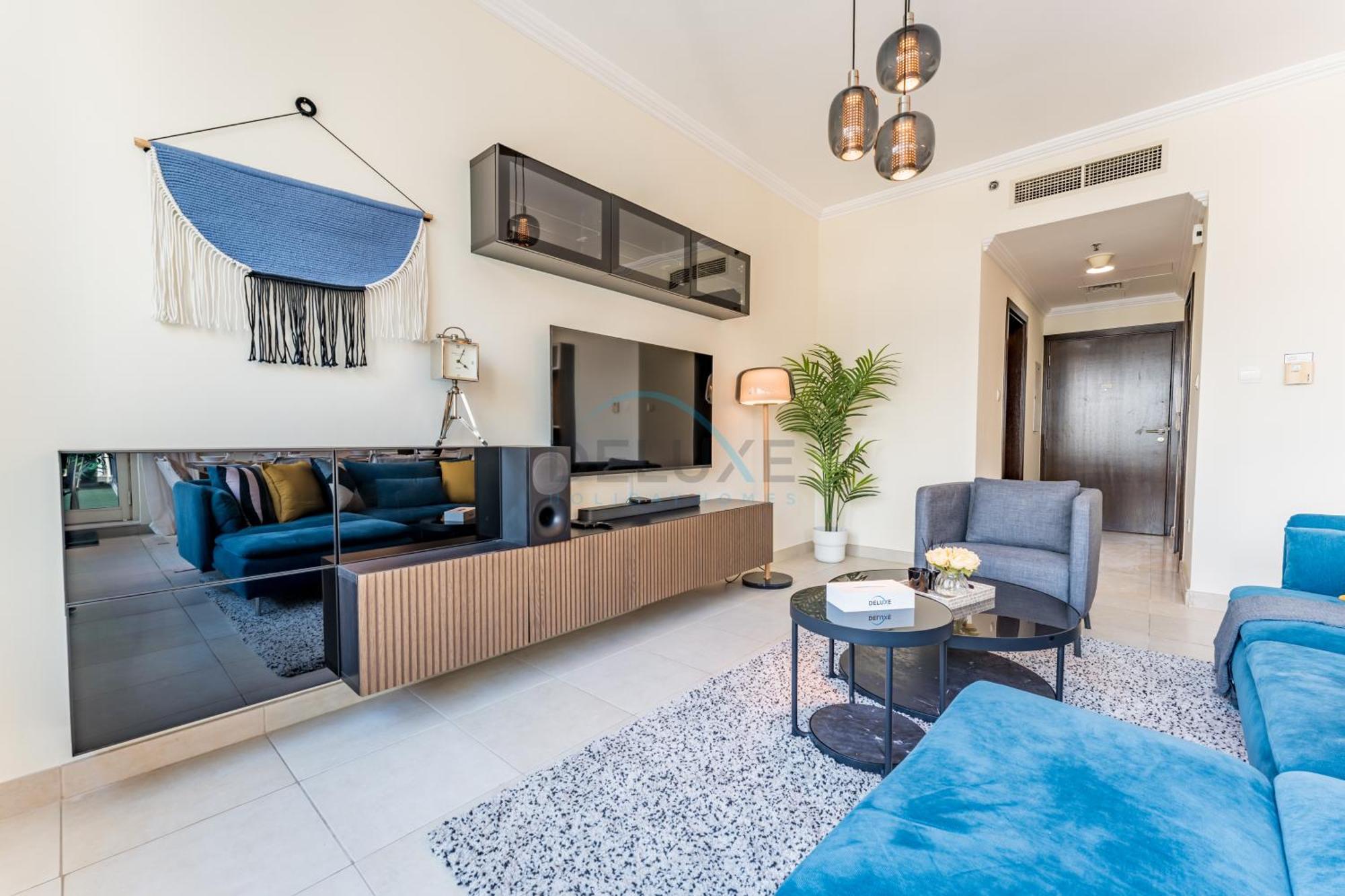 Partial Sea And View 2br With Balcony Near Marina Mall, Marina Quay West, Marina By Deluxe Homes Dubai